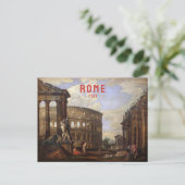 ローマイタリアヴィンテージトラベルロイタリアンマルネッサンス ポストカード (スタンド正面)