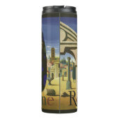 ローマイタリアヴィンテージ旅行タンブラー タンブラー (裏面)