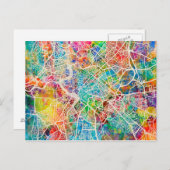 ローマイタリア通りマップ ポストカード (正面/裏面)