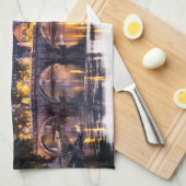 ローマイタリア – セントピーターズ大聖堂 キッチンタオル (四つ折り)