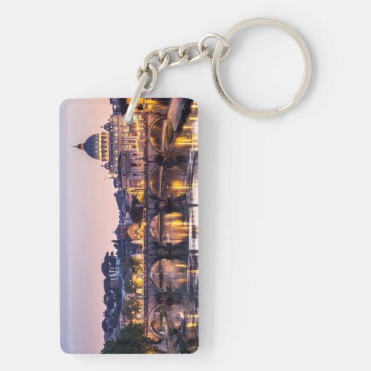 ローマイタリア – セントピーターズ大聖堂 キーホルダー (裏面)