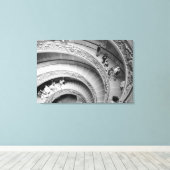 ローマイタリア、バチカン階段 キャンバスプリント (インサイチュ (ウッドフロア))