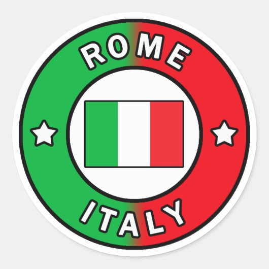 ローマイタリア ラウンドシール (正面)