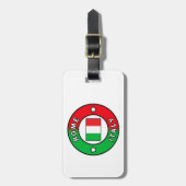 ローマイタリア ラゲッジタグ (正面縦)