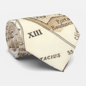 ローマイタリア(1870年)のヴィンテージの地図 ネクタイ (ロール)