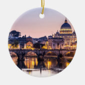 ローマイタリア- St Petersのカテドラル セラミックオーナメント (正面)