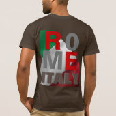 ローマイタリア Tシャツ (裏面)