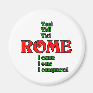 ローマイタリアVeni Vidi Vici マグネット