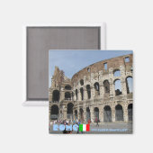 ローマイタリクールア磁石デザイン マグネット (正面/裏面)