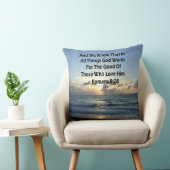 ローマインスパイア人への手紙第8章28節 クッション (椅子)