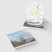 ローマインスパイア人8:28デザイン ストーンコースター (横)