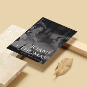 ローマエレガントフォント写真結婚式の日付を保存 セーブザデート