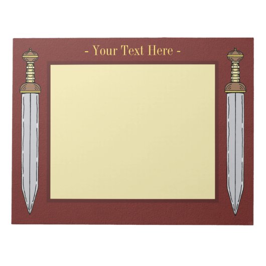 ローマカオ ノートパッド (正面)