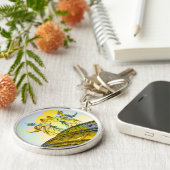 ローマカッコいいのトレンディー的な要素の芸術 キーホルダー (側面)