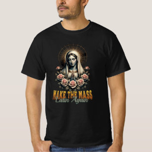 ローマカトリック伝統的ス Tシャツ