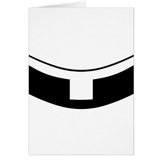 ローマカトリック司祭の襟 (正面)