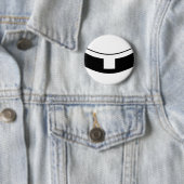 ローマカトリック司祭の襟 缶バッジ (インサイチュ)