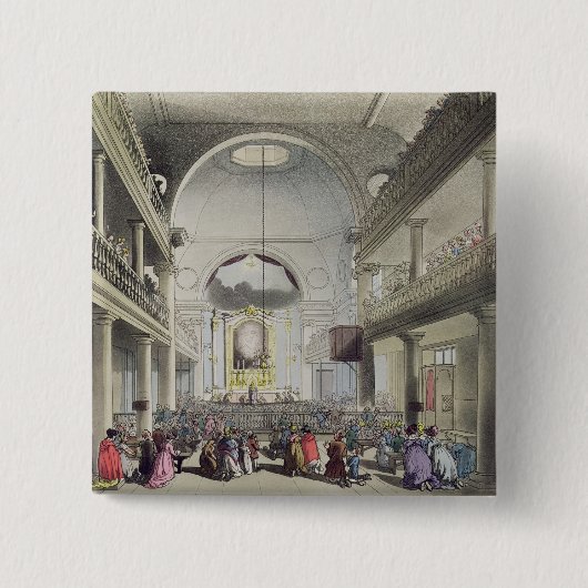 ローマカトリック教のチャペル、Lincolnsのイン分野、fr 缶バッジ (正面)