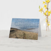 ローマカトリック教の旧約聖書の悔やみや弔慰カード カード (黄色い花)