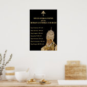 ローマカトリック教会の7人のシリア人教皇 ポスター (キッチン)