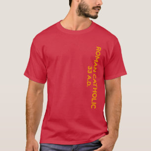 ローマカトリック教皇33年 Tシャツ