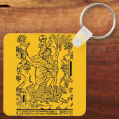 ローマカトリック・サンクリストファー キーホルダー (裏面)