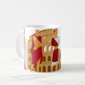 ローマクラシックmUG コーヒーマグカップ (正面左)