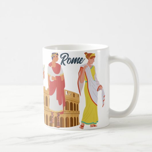 ローマクラシックmUG コーヒーマグカップ (右)