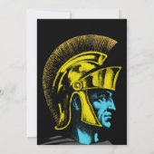 ローマグラディエーポップ・アートのターアートポートレート 招待状 (裏面)