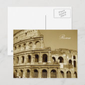 ローマコリセウムクローズアップ ポストカード (正面/裏面)