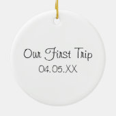 ローマコロシアムクリスマスオーナメント セラミックオーナメント (裏面)