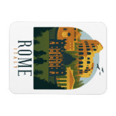 ローマコロシアムヴィンテージ マグネット (横)