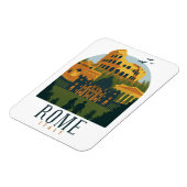 ローマコロシアムヴィンテージ マグネット (左側)