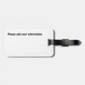 ローマコロシアムヴィンテージ ラゲッジタグ (裏面横)