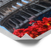 ローマコロッセウムイタリア動揺してヴィンテージトラベル ポスター (角)