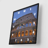 ローマコロッセオ スクエア壁時計 (傾斜)