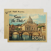 ローマザデイトヴィンテージイタリア 案内ポストカード (正面/裏面)