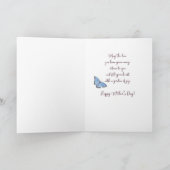 ローマザーズ·デーにオレンジの車が大好き カード (内部)