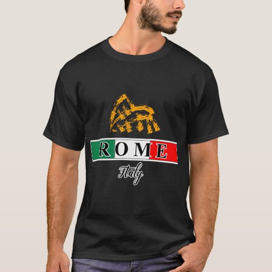 ローマシティサイン Tシャツ (正面)