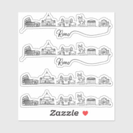 ローマシティスカイライン シール