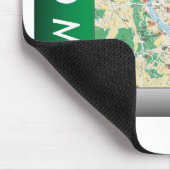 ローマシティマップ マウスパッド (コーナー)