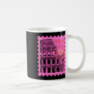 ローマスタンプステッカー コーヒーマグカップ