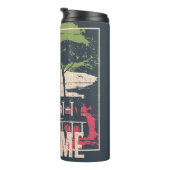 ローマタイポグラフィ:エッフェルタワーのポスター。 タンブラー (回転右)