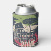 ローマタイポグラフィ:エッフェルタワーのポスター。 缶クーラー (缶正面)