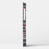 ローマタイポグラフィ:エッフェルタワーのポスター。 Case-Mate iPhoneケース (裏面 / 左)