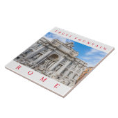 ローマトレビファウンテンビューセラミックタイル タイル (側面)