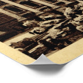 ローマトレヴィ噴水 ポスター (角)