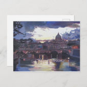 ローマバチカンメリークリスマス ポストカード (正面/裏面)