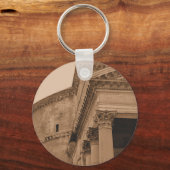 ローマパンテオン写真 キーホルダー (正面)