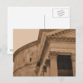 ローマパンテオン写真 ポストカード (正面/裏面)
